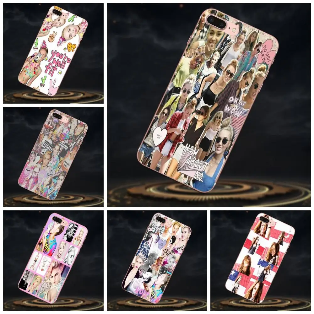 Avatar Miley Cyrus Collage Glitter Sweet For Xiaomi Note 3 4 Mi3 Mi4 Mi4C Mi4i Mi5 Mi 5S 5X 6 6X 8 SE A1 Max Mix 2 Cover Case