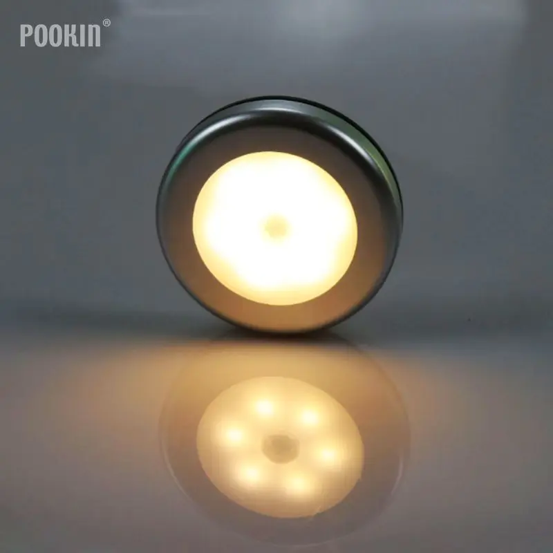  LED Smart Night Light Intelligent Auto PIR Body Motion Sensor Activated Wall Light Sensor Kitchen C - 32868920582