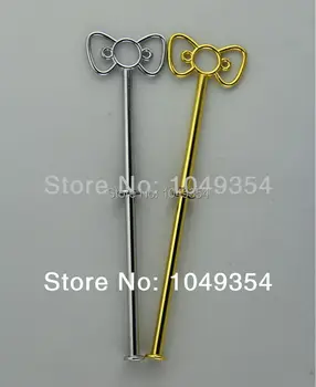 

2 tier butterfly cake stand for wedding and party mix and match gold and silver (100 sets)