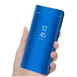 Роскошный зеркальный чехол для samsung A70 A 70 флип-чехол с подставкой чехол для телефона samsung Galaxy A70 чехол A705F A705, протектор 2019, funda