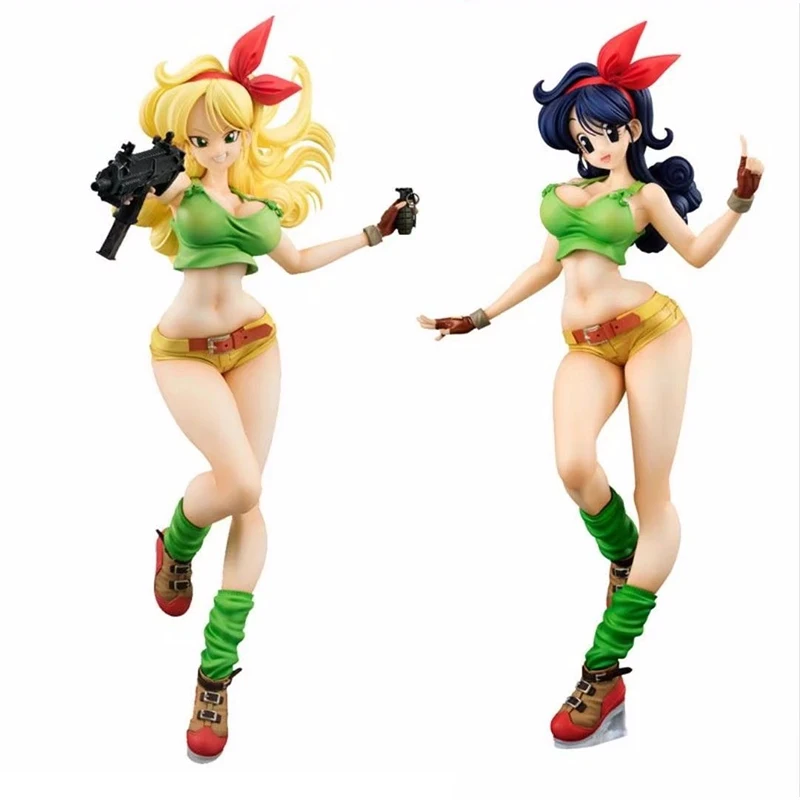 

Action Figure Toys Dragon Ball Gals 20cm Lunch Anime Cartoon Action Figure PVC Toys Collection Figures for Friends Gifts