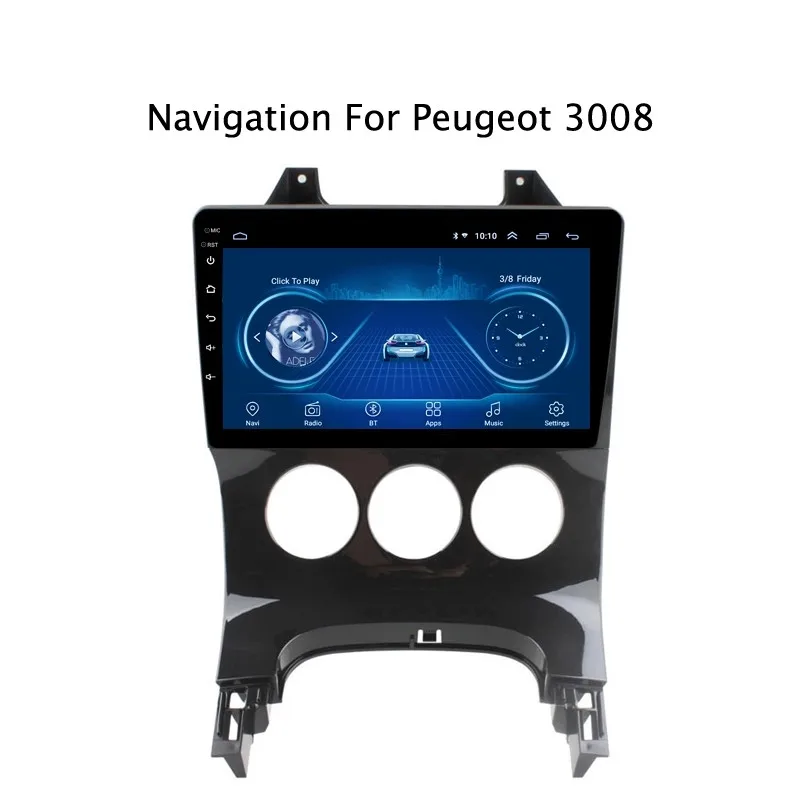 Sale Ectwodvd 9inch Andriod 8.1 Car GPS Navigation For Peugeot 3008 2009-2012 Car DVD Multimedia System With Casing 2 Sale Ectwodvd 9inch Andriod 8.1 Car GPS Navigation For Peugeot 3008 2009-2012 Car DVD Multimedia System With Casing 2