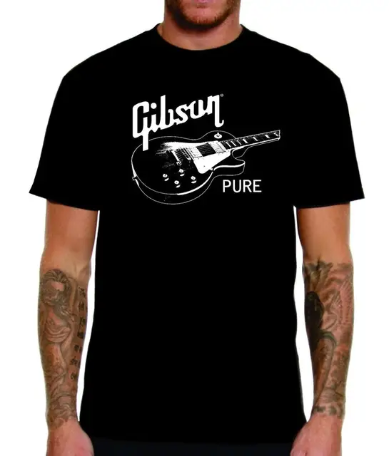 GIBSON GUITARS t shirt men casual gift tee USA size S 3XLin TShirts