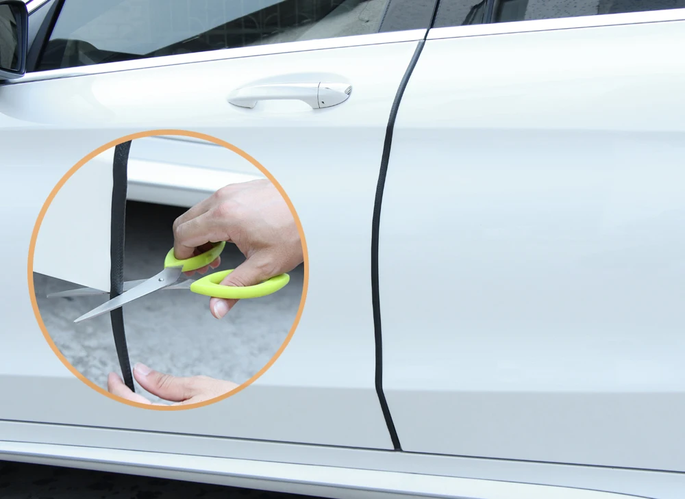 Защитная пленка кромки дверей автомобиля. Дверь автомобиля. Защитная пленка кромки дверей автомобиля. Защитная пленка кромки дверей автомобиля. Торец автомобиля.