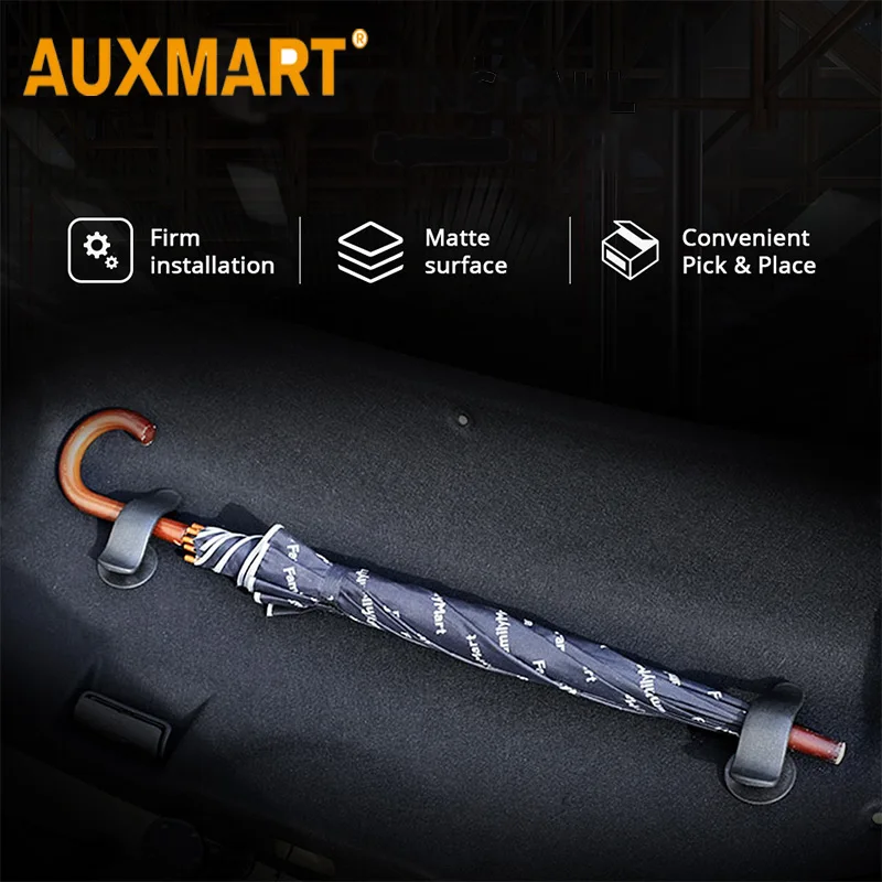 

Auxmart 2PCS Universal Interior Trunk Mounting Bracket Umbrella Holder Fastener For Umbrella Car Styling Auto Accessories