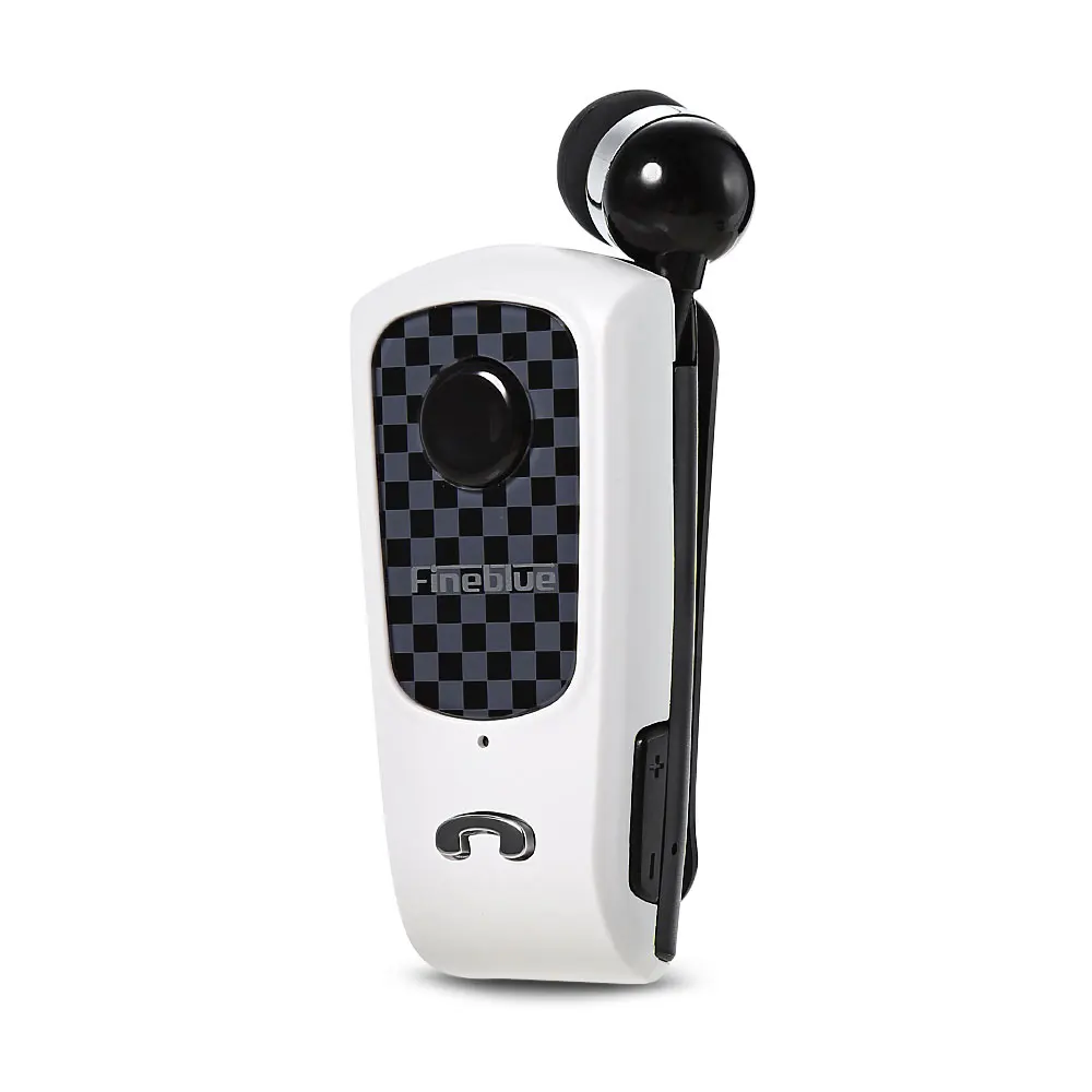 

Fineblue F PLUS Wireless Bluetooth Earphone Call Remind Vibration Clip-on Business Earphones with Mic for Outdoor Activities