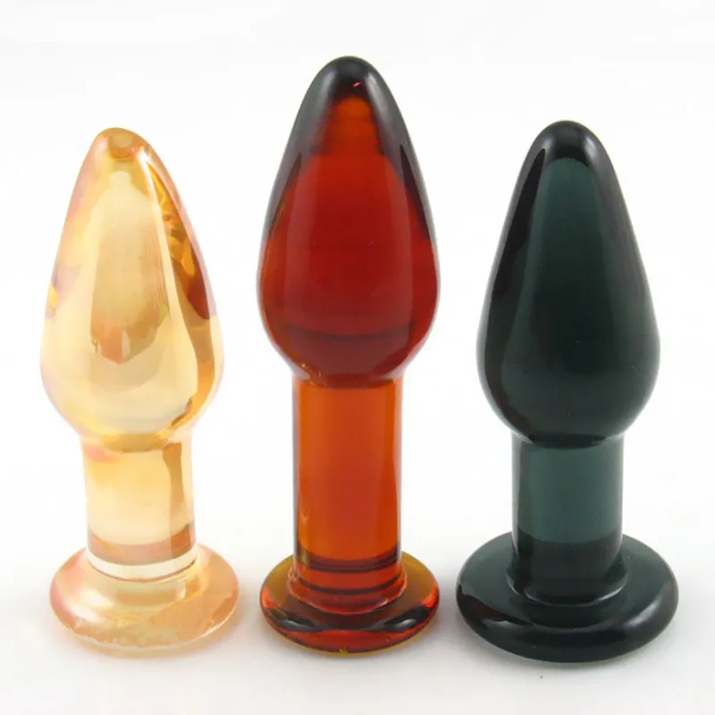 Adult Sex Products Anal Toys Butt Plug Glass Crystal Dildo Masturbation Smooth Erotic Sexy Game for Couple | Красота и здоровье
