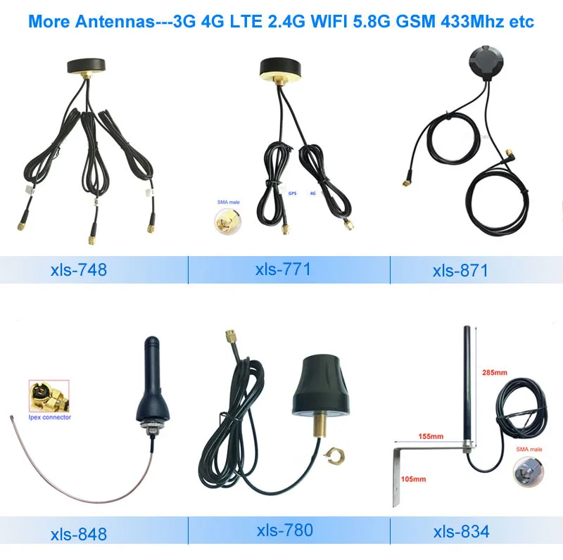 Lte 4g антенна 698-2700 МГц 2,4 г wifi gsm винт 6dBi всенаправленная комнатная антенна RG178 кабель 20 см Фидер IPEX Разъем 1 шт