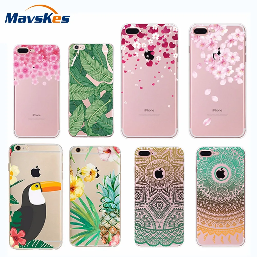 

Soft TPU Silicon Case for iphone 6s 3D Relief Printing Pattern Back Cover Soft Case Coque Capa Funda for iPhone 8 7 Plus 5s SE 5