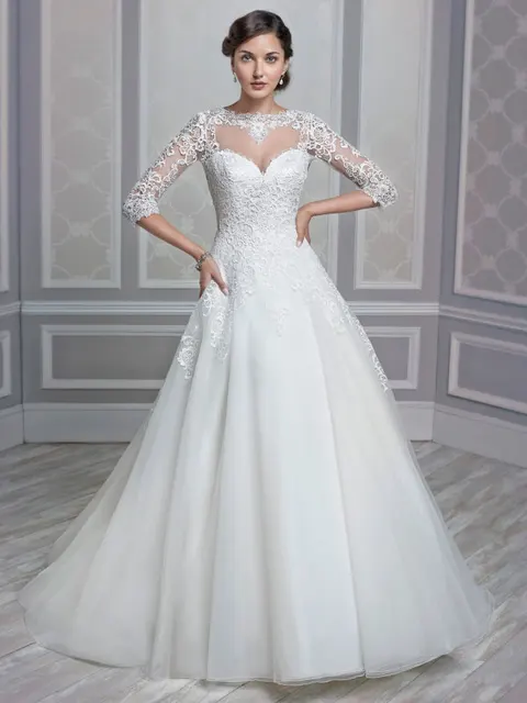 vestidos novia embarazada princesa flores párr noivas tres cuartas