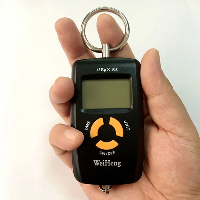 45kg/10g LCD Portable Digital Electronic Scale Pocket Hook Luggage Scale @ 45kg/10g LCD Portable Digital Electronic Scale Pocket Hook Luggage Scale @