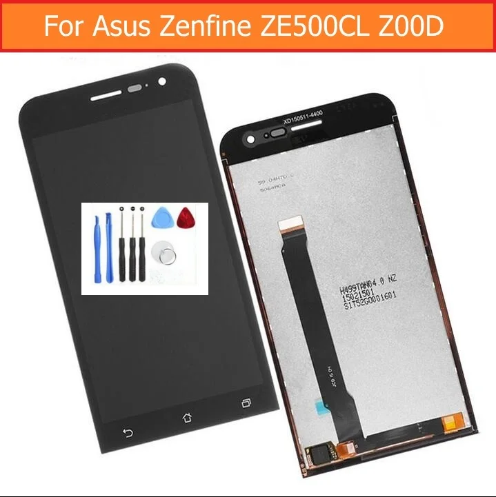 100 Genuine LCD Display and Touch Screen Digitizer Assembly For Asus zenfone 2 5 0 ZE500cL