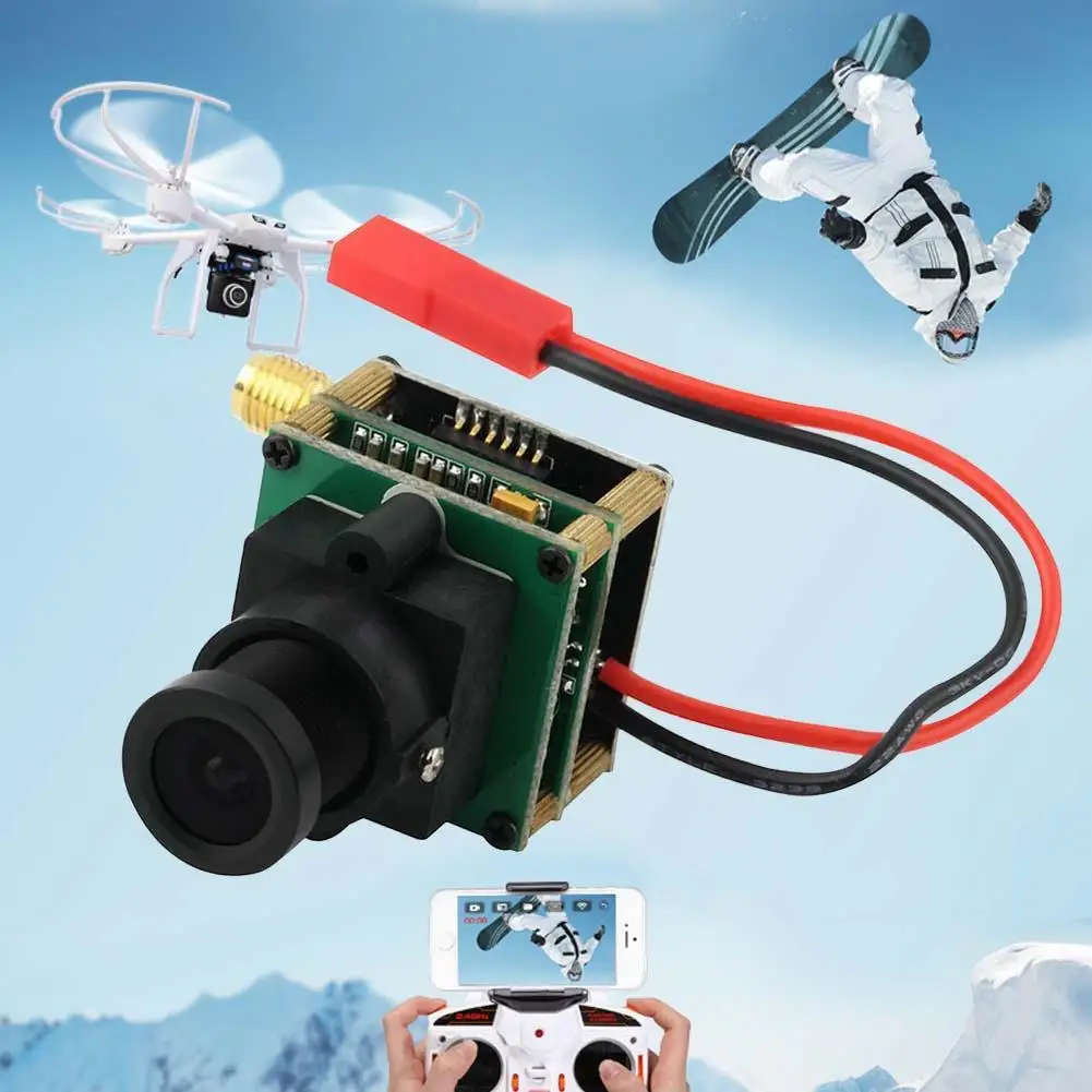Quadcopter FPV 5.8G 200MW Camera AV Audio Video Transmitter Integrated