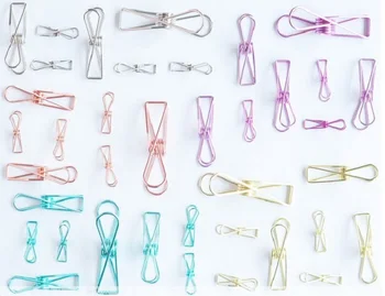 

cute colorful 31mm spring clip, box paper clip, notbook clip, cute folder, clamp