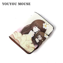 New Women Fashion Business Credit Card Holder Wallet Cute Creative Paintings Bank Card Bag 26 Slots ID Holder Bag Purse