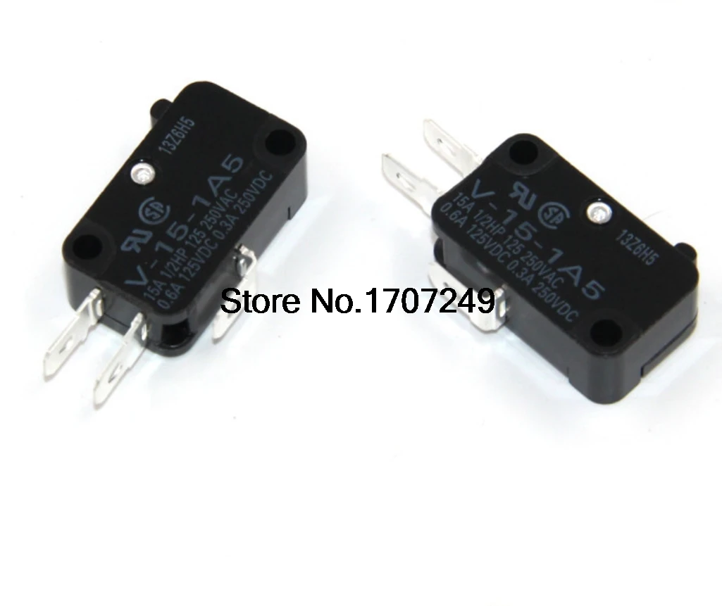 

Free shipping New original OMRON Micro switch V-15-1A5 V-15-1C25 V-152-1C25 V-153-1C25 V-155-1C25 V-156-1C25 250V Travel switch