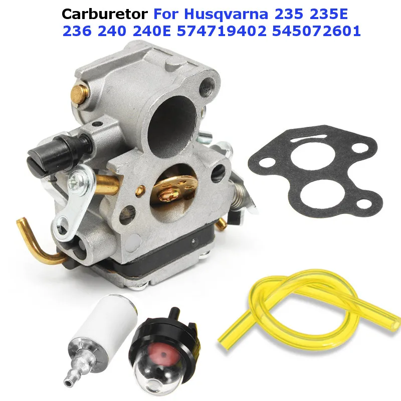 Карбюратор для Husqvarna 235 235E 236 240 240E бензопила 574719402 545072601