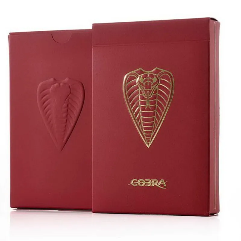 Beste 1 Stks Cobra Speelkaarten Poker Size Dek JPGames Custom Limited Edition Gedrukt door Cartamundi Magic Props Magia Tricks