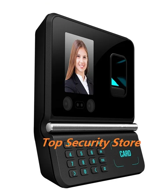Best Price Face Scanner Attendance System with Fingerprint Code and Card-2