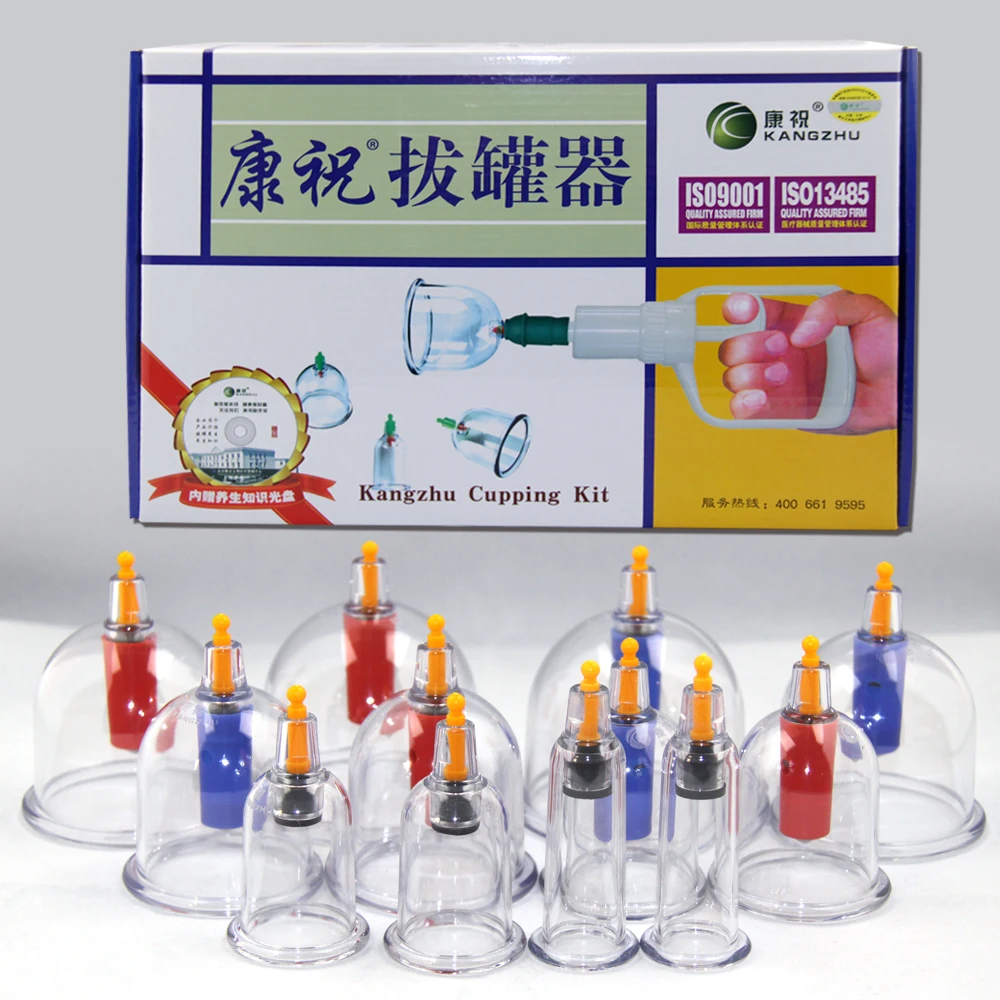 Suction cups Massage Vacuum cupping set Suction Cupping jar Acupunture Vacuum Cupping cans sucker Massager body cup thearapy