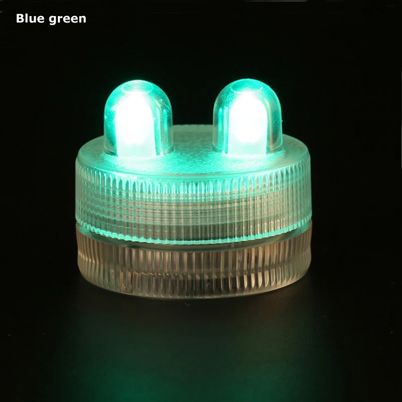 Waterproof double-head LED candle light flameless CR2032 battery powered for wedding Christmas party home decoration  (4)