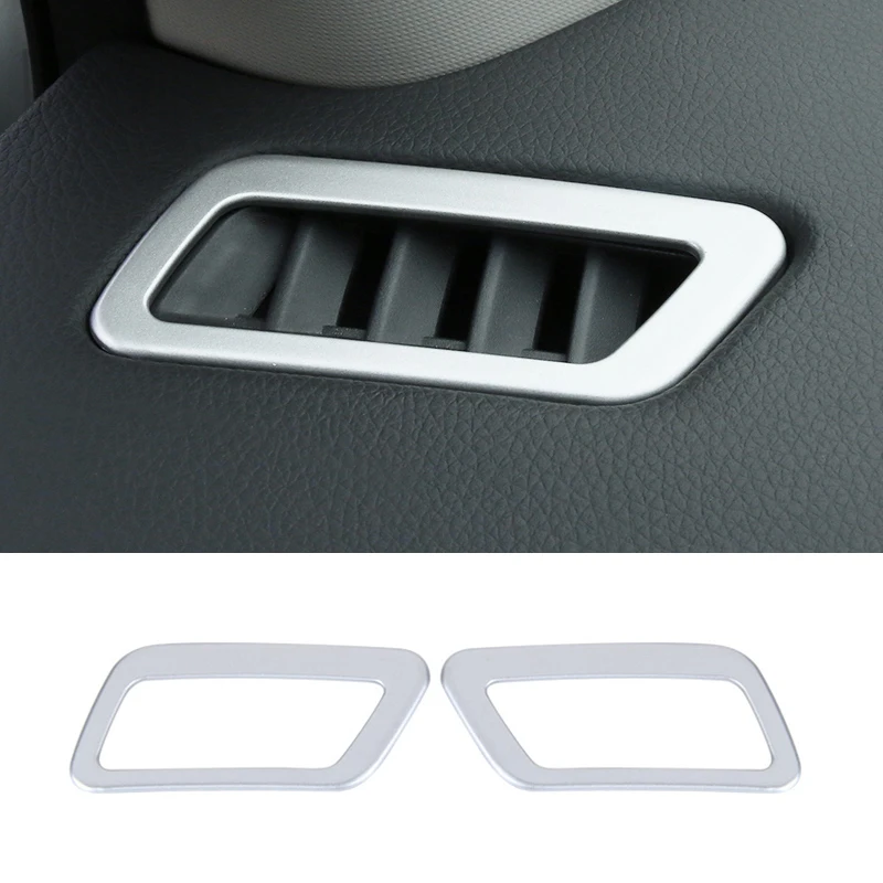 

ABS Matte For Nissan Rogue X-Trail T32 2014/15 /16/17/18 Front Dashboard Air Vent Trim Cover Bezel Garnish Frame 2pcs