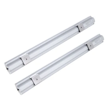 

CNIM Hot 2PCS LED Under Cabinet Light PIR Motion Sensor Home Room Wall Fixture Lamps 30cm