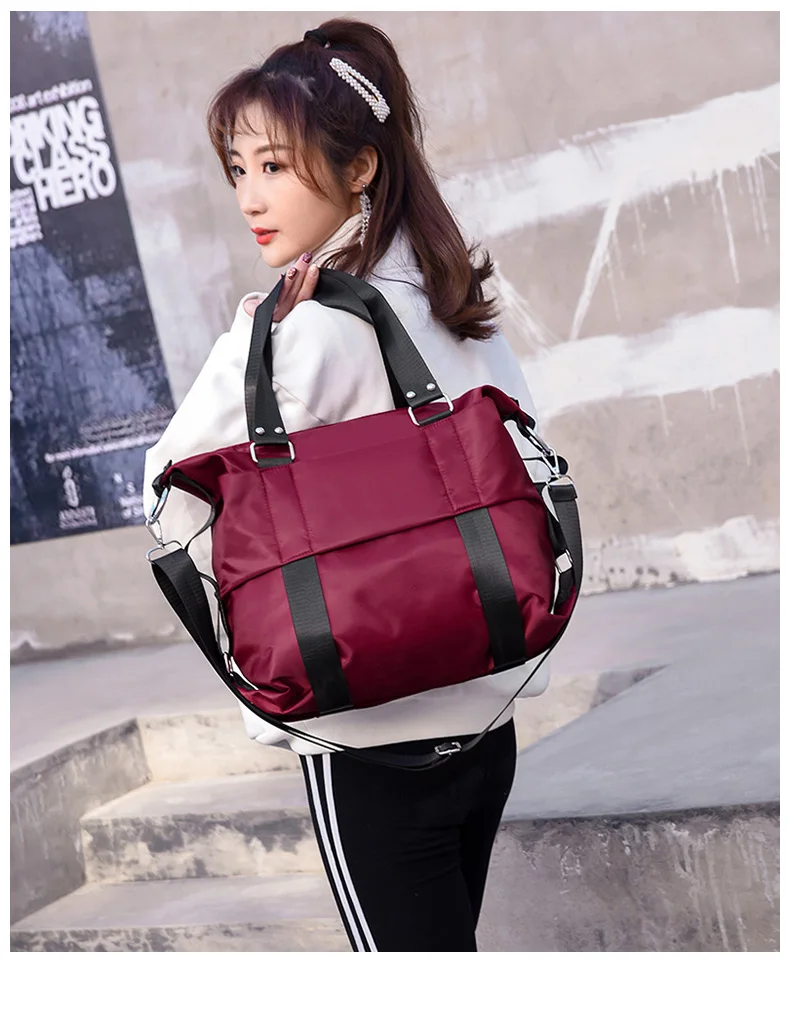 Mulheres Ginásio Bolsa de Ombro Bolsa Crossbody