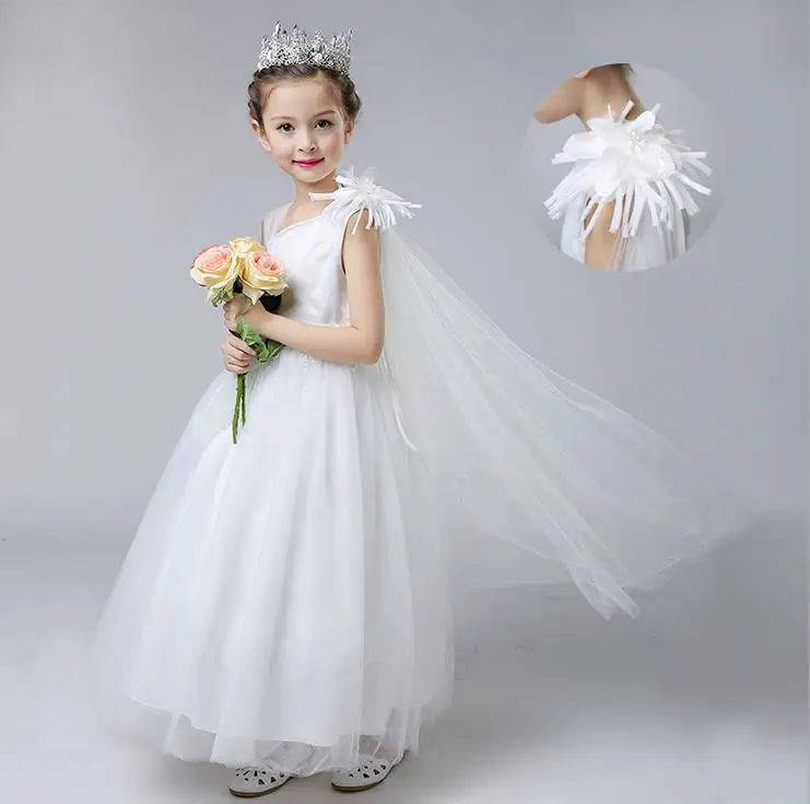 

Girl Dress Kids Wedding Bridesmaid Children Girls Dress Summer 2017 Evening Party Princess Costume Girls Clothes Vestidos