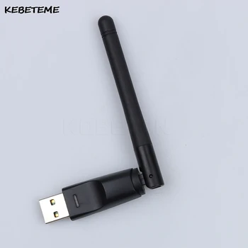 

KEBETEME 2.4GHZ 802.11 n/b/g 150Mbps WiFi Wireless Network Card LAN Networking Connector Ralink RT5370 Antenna for Windows