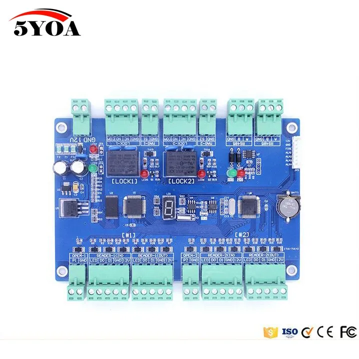 RS232 RS485 RFID Система контроля доступа для двери Интерфейс ворота Управление; для двухдверная тумба
