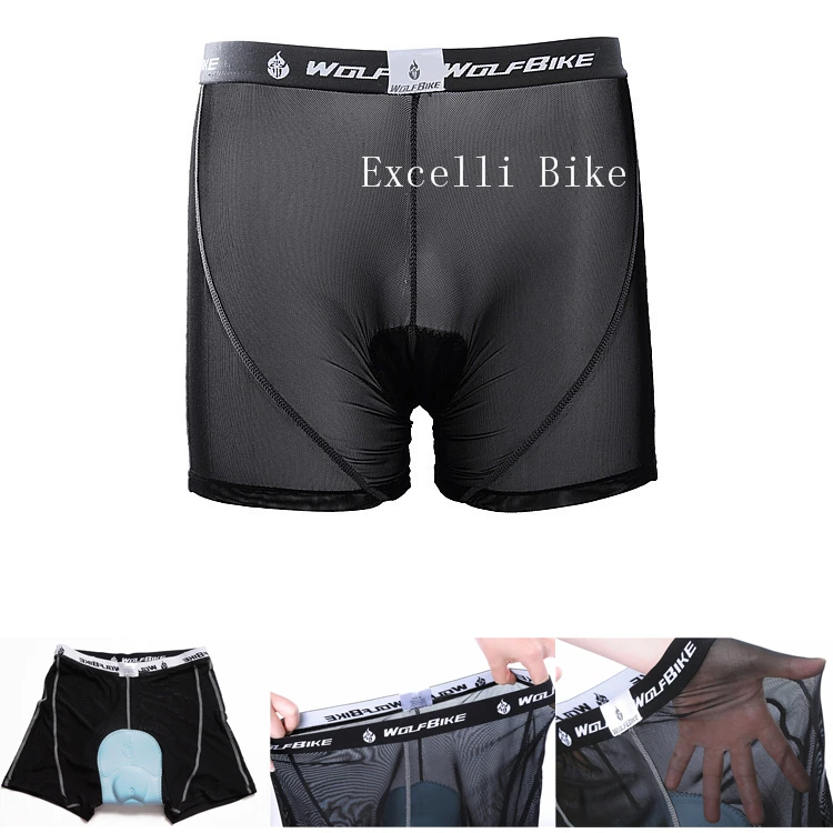 boxers under cycling shorts