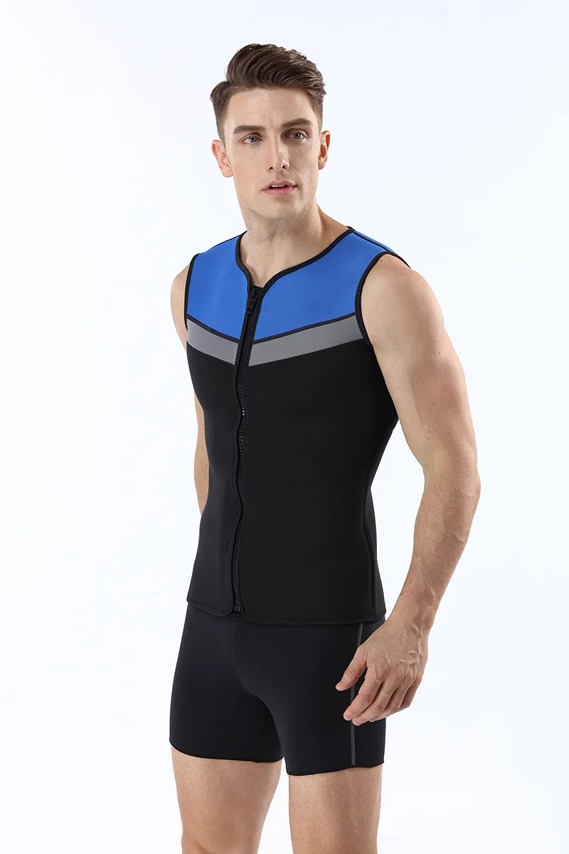 3 мм неопреновый нейлоновый теплый жилет для дайвинга сплит костюм жилет открытый жилет для серфинга жилет для плавания унисекс размер s-xxl