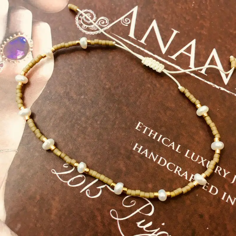 

Delica Miyuki Bracelet For Women Many Pearls Bracelet Crystal Seed Beads Jewelry Charm Handmade Bracelet Femme Gifts