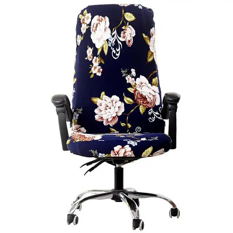 Swivel Chair Seat Cover Removable Computer Office Chair Cover