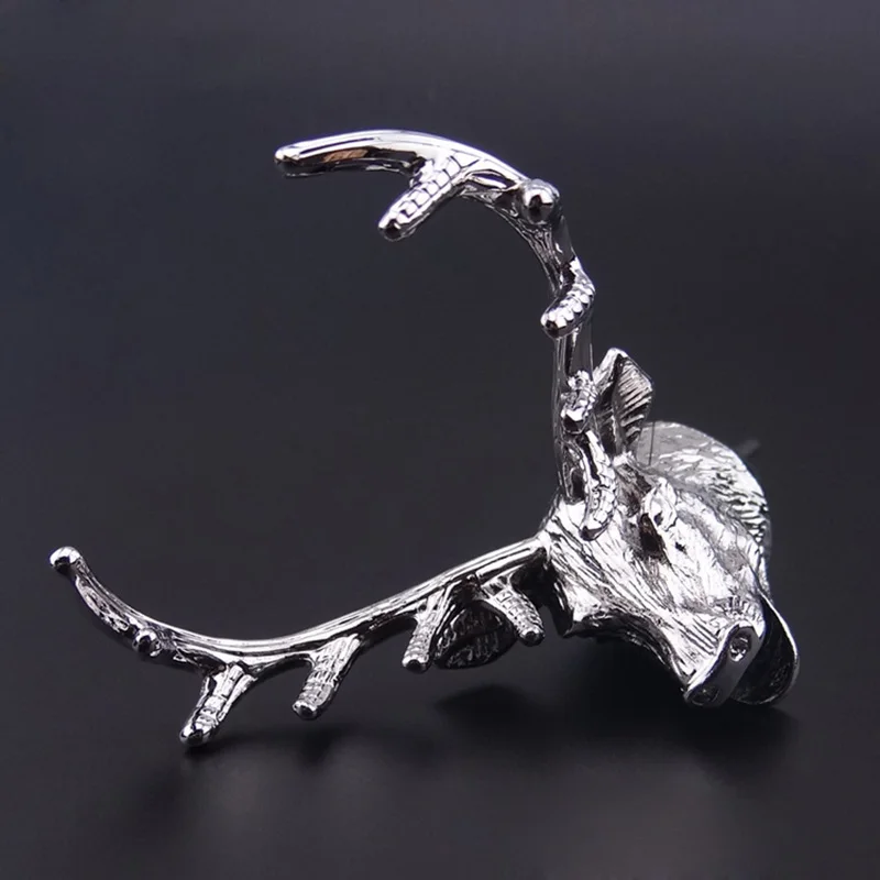 

Economical Alloy Deer Stag Head Wine Pourer Wine Bottle Stoppers Aerators Bar Tools