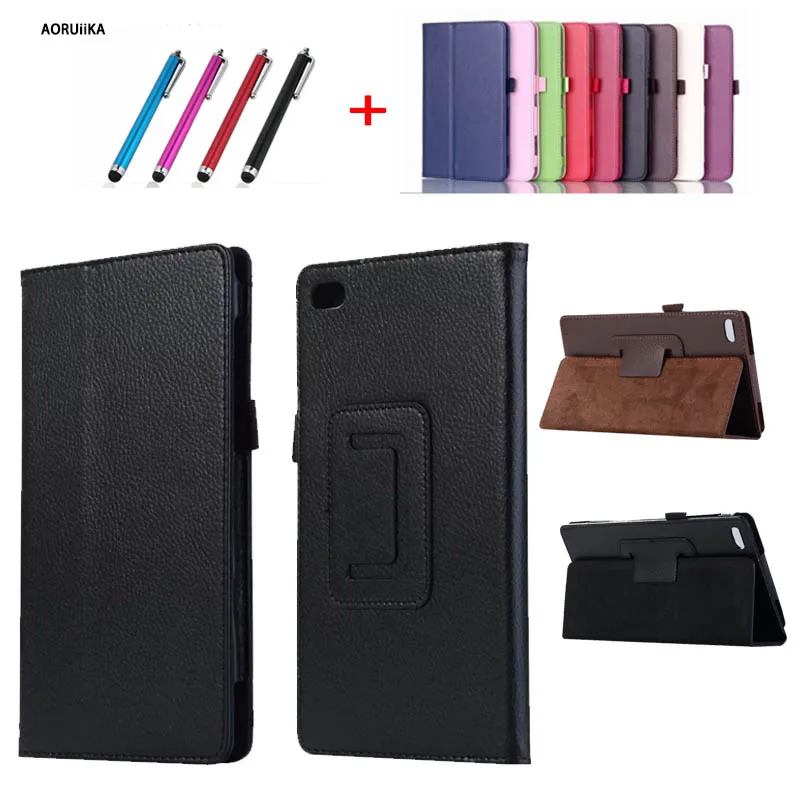 

PU Leather Case Tab7 Essential 7304F 7304I 7304X Cover Slim Tablet Protective Stand for Lenovo tab 7 Essential TB-7304F/I/X+pen