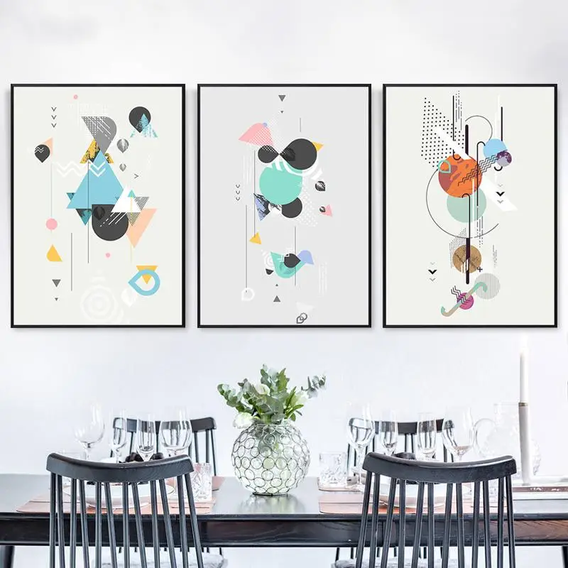 N-rdico-Cor-Pintura-Da-Lona-Abstrata-Hist-ria-Colorida-Geometria-C-pia-do-Cartaz-do (2)