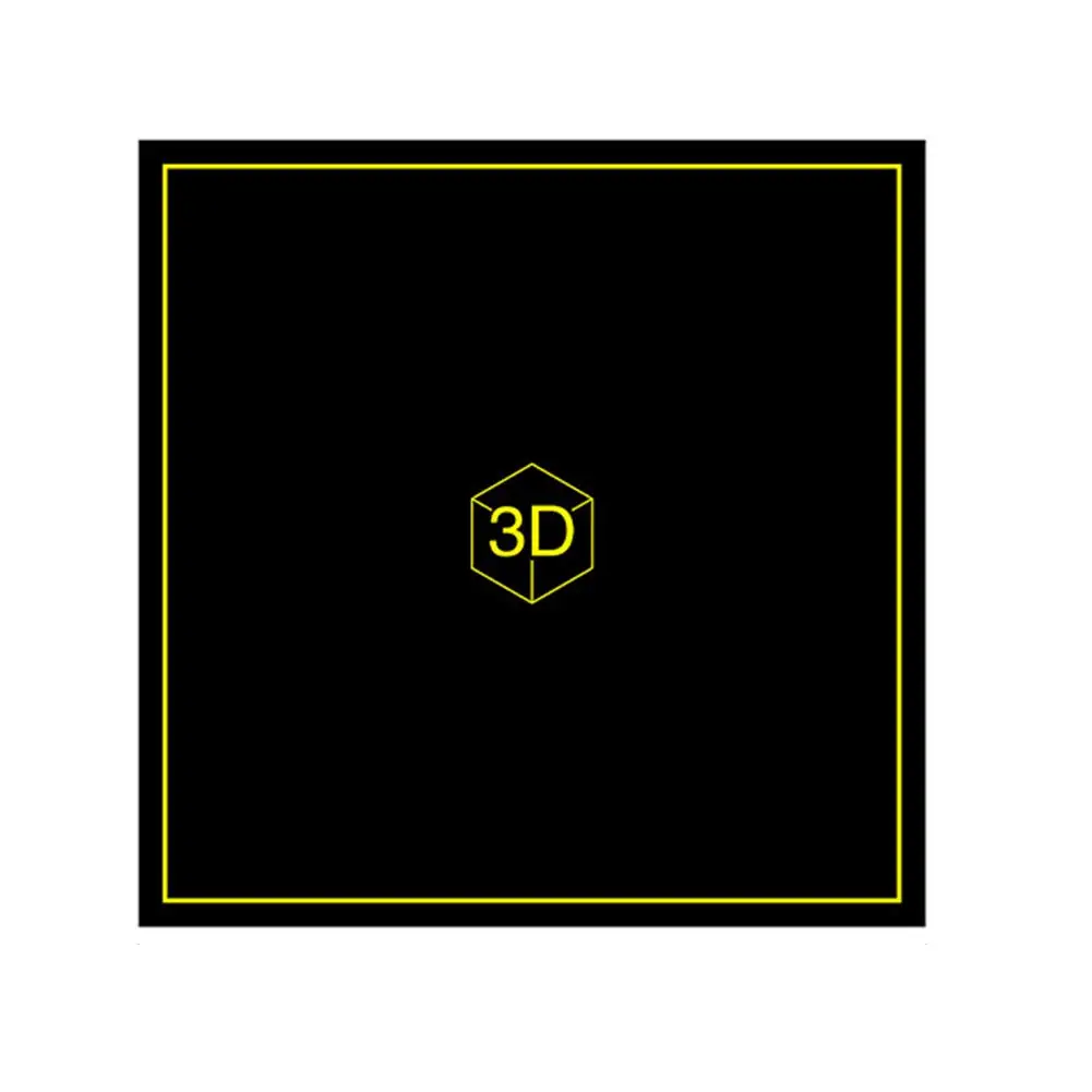 Superfície para a8 Plataforma Magnética Heatbed Adesivo Folha Construir a6 E12 Ender-3 i3 Mega 3d Impressora Hotbed 220*220 - 300*300 235*235mm 2 High Quality Computador e Escritório