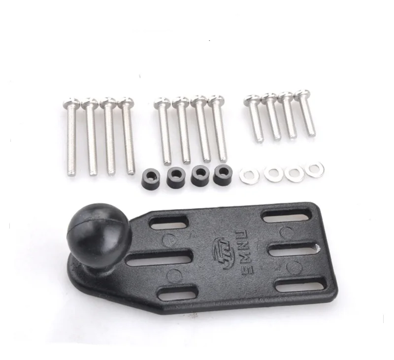 1 inch ball motorcycle pump mount base for gopro hero camera camcoders dslr and font b