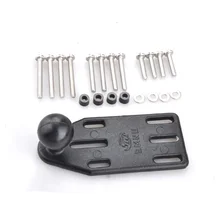 1 inch ball motorcycle pump mount base for gopro hero camera camcoders dslr and smartphone for