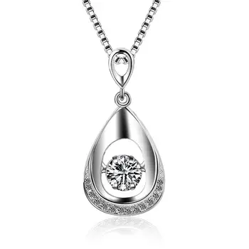 

Korean edition fashion set of zircon with a short collarbone chain pendants