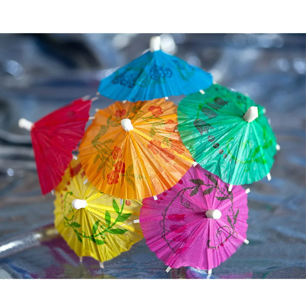 Retro 30 Pieces Multi Color Small Paper Umbrellas For Cake Drinks Retro 30 Pieces Multi Color Small Paper Umbrellas For Cake Drinks Accessories Tail Event Party Home Supplies On Aliexpress Alibaba Group
