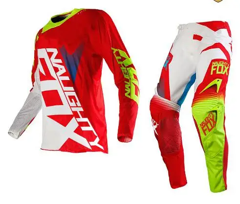 2017 NAUGHTY Fox MX SHIV 360 Motocross Gear Set off-road racing suit Motocross Jersey and Pants 2017 NAUGHTY Fox MX SHIV 360 Motocross Gear Set off-road racing suit Motocross Jersey and Pants