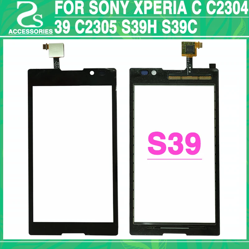 

New s39 Touch Screen For Sony Xperia C S39H S39 C2304 C2305 Digitizer Touch Sensor Glass Lens Panel