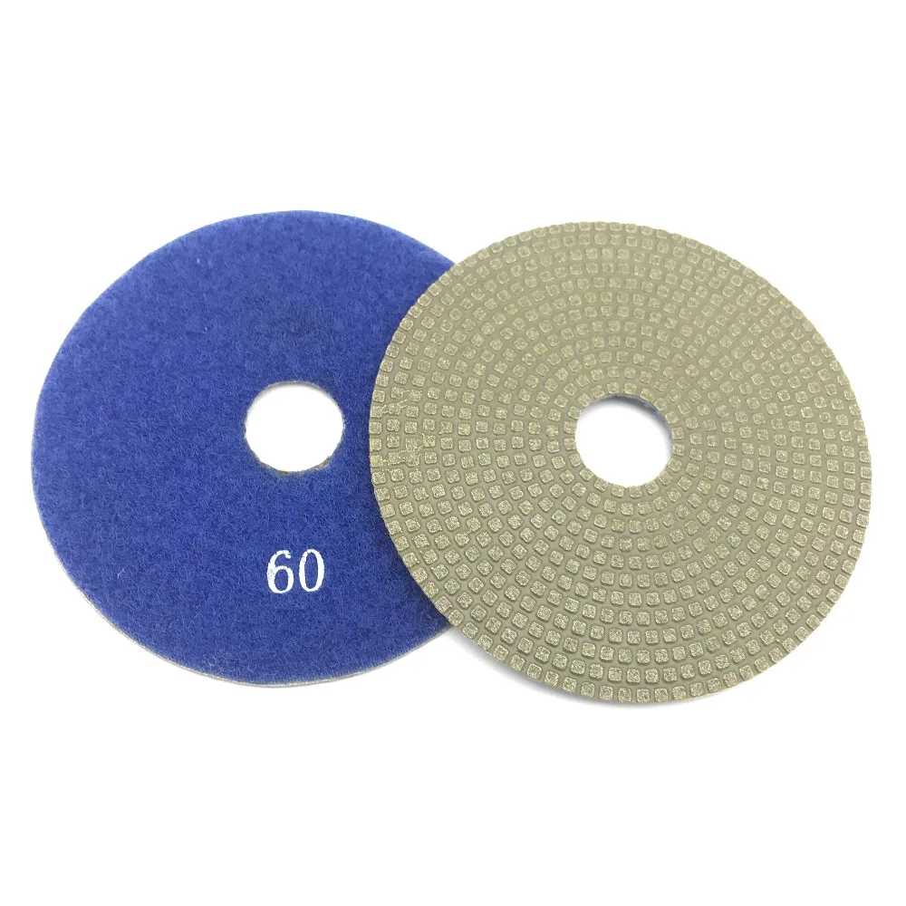 Electroplated Diamond Polishing Pad Glass Concrete Stone Wet Dry Sandpaper for Glass Concrete Marble Stone Granite Sanding  (3)