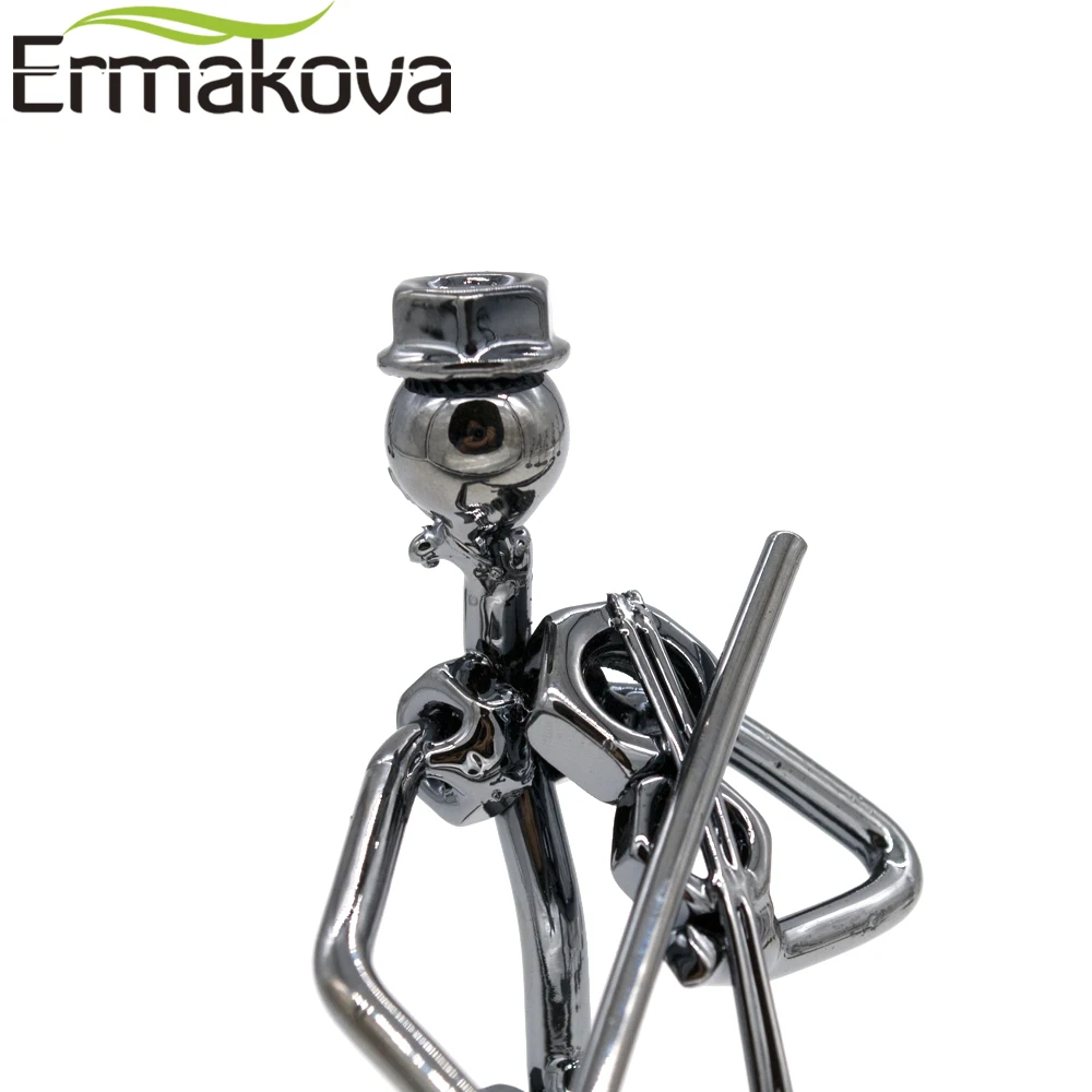 Металлическая музыкальная скрипка ERMAKOVA 5 1 дюйма скульптура музыкальный