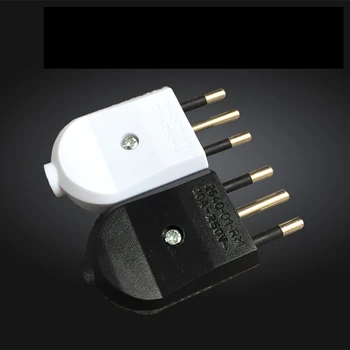 

10PCS 250V Italy Power Plug Socket 10A Italy standard Detachable Wiring Connection Plug