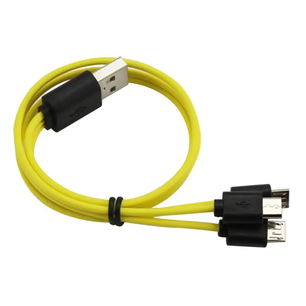 Синий ZNTER Micro usb зарядный кабель для USB перезаряжаемая батарея универсальный One Drag 1/2/3/4 - Цвет: Синий