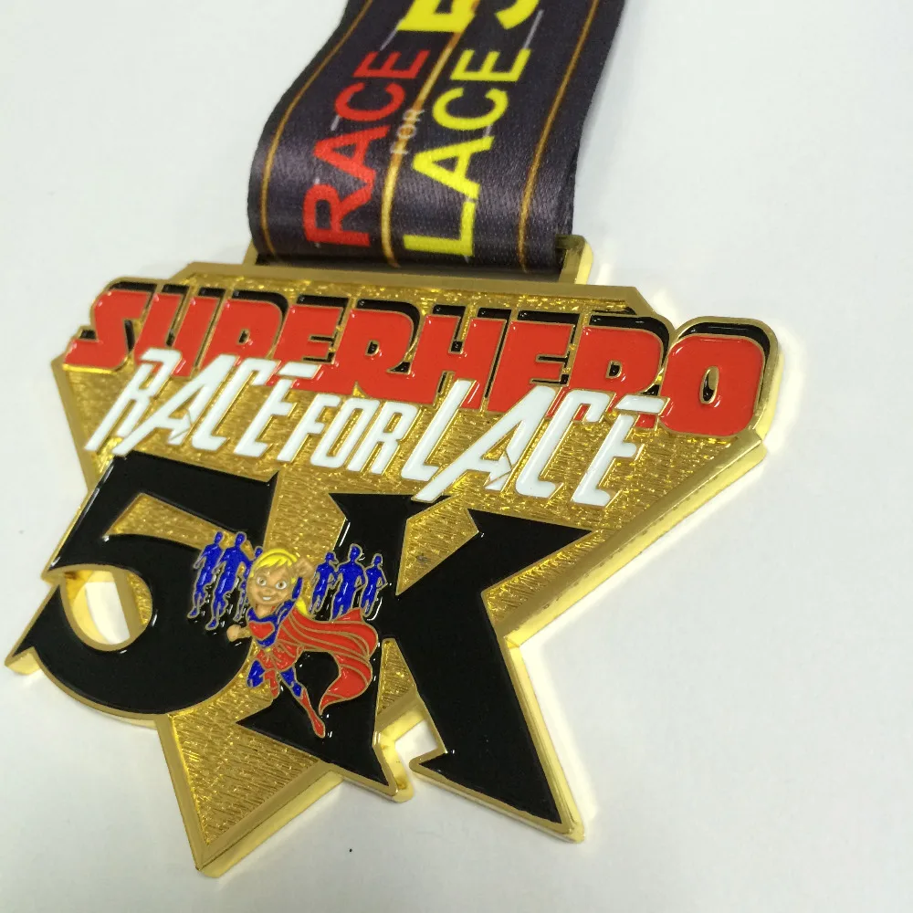 US $481.00 zinc alloy medal for championship with custom design soft enamel 100pcs100mm